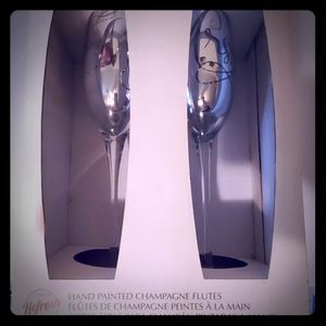 Mr. &Mrs Champagne Flutes